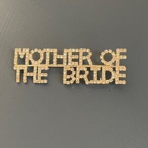New Rhinestone Mother of the Bride Pin/Brooch
